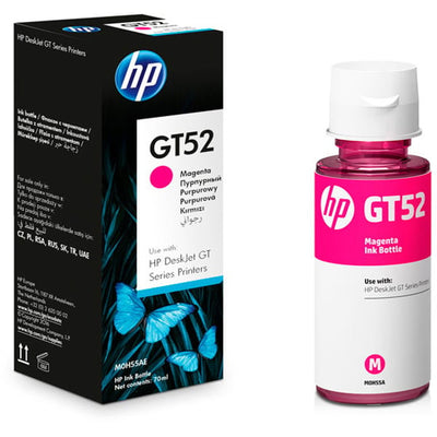 HP GT52 Magenta Ink Bottle – Model: M0H55AE
