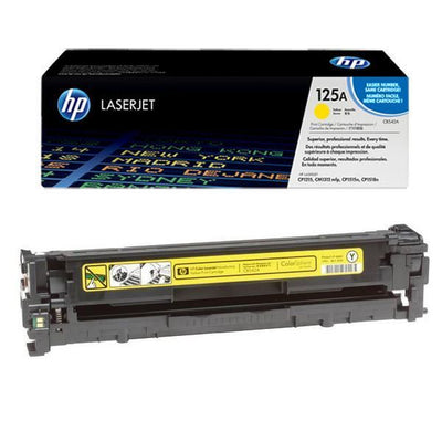 HP 125A Yellow Toner Cartridge (CB542A)