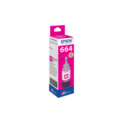 Epson 664 Magenta Ink Bottle (T6643 / C13T66434A)