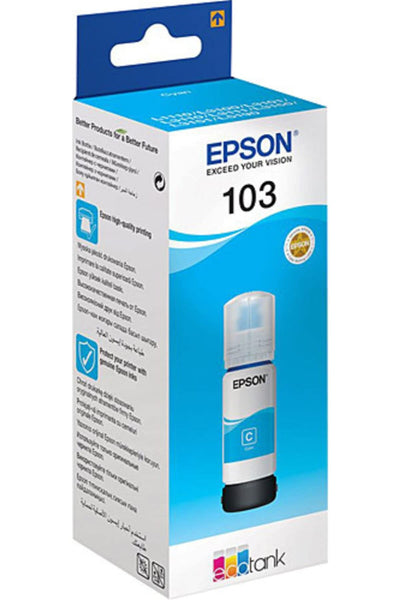 Epson 103 Cyan Ink Bottle (C13T00S298)