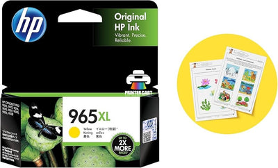 HP 965XL Yellow High-Yield Original Ink Cartridge (3JA81AA)