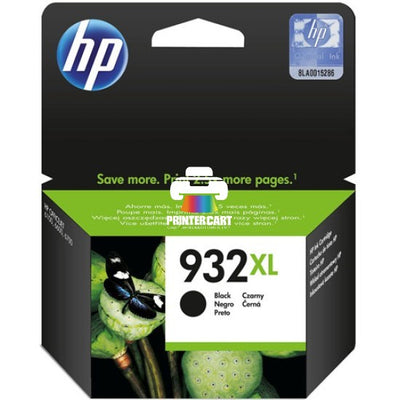 HP 932XL Black High-Yield Original Ink Cartridge (CN053AA)