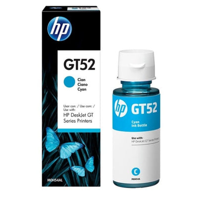 HP GT52 Cyan Ink Bottle – Model: M0H54AE
