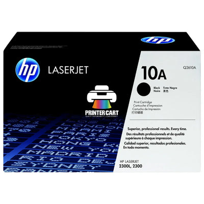 HP 10A Black Original LaserJet Toner Cartridge (Q2610A)