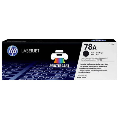 HP 78A Black Original LaserJet Toner Cartridge (CE278A)