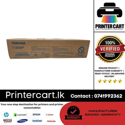 Toshiba T-3028P Black Toner Cartridge