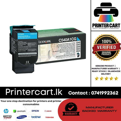Lexmark C540A1CG Toner Cartridge