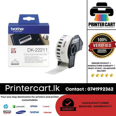 Brother DK-22211 Continuous Film Tape