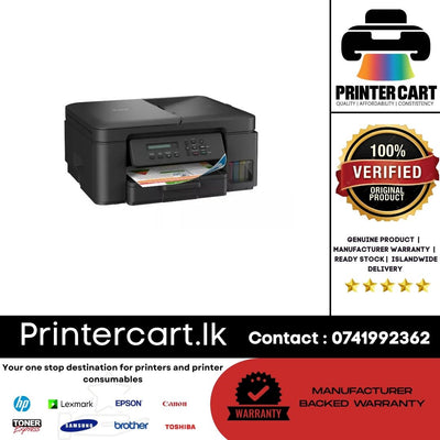 Brother DCP-T730DW Wireless Ink Tank Printer – Duplex & ADF (Sri Lanka)
