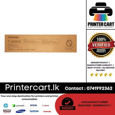 Toshiba T-4590D Black Toner Cartridge