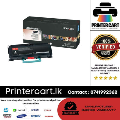 Lexmark X264H21G High-Yield Toner Cartridge