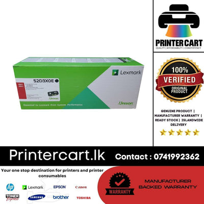 Lexmark 52D3X0E Extra High-Yield Toner Cartridge