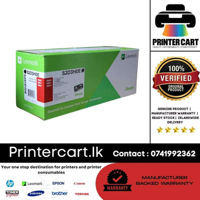 Lexmark 52D3H0E High-Yield Toner Cartridge