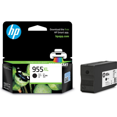 HP 955XL Black High-Yield Original Ink Cartridge (L0S72AA)