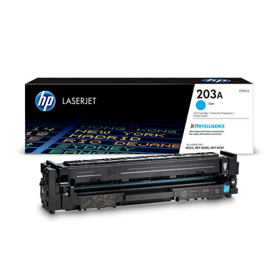 HP 203A Cyan Toner Cartridge (CF541A)