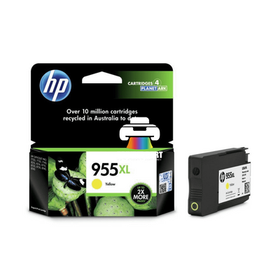 HP 955XL Yellow High-Yield Original Ink Cartridge (L0S65AA)