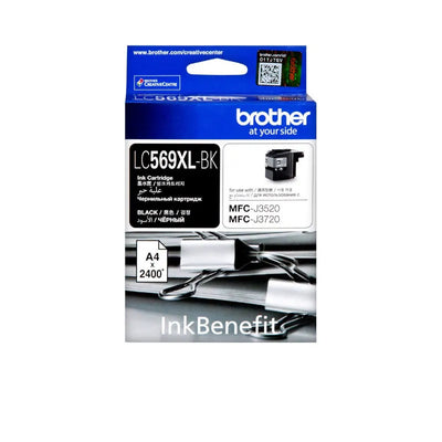 Brother LC-569XL BK (LC-569XL-BK) High-Yield Black Ink Cartridge