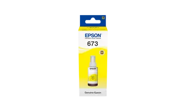 Epson 673 Yellow Ink Bottle (T6734)