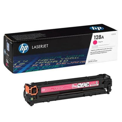 HP 128A Magenta Original LaserJet Toner Cartridge (CE323A)