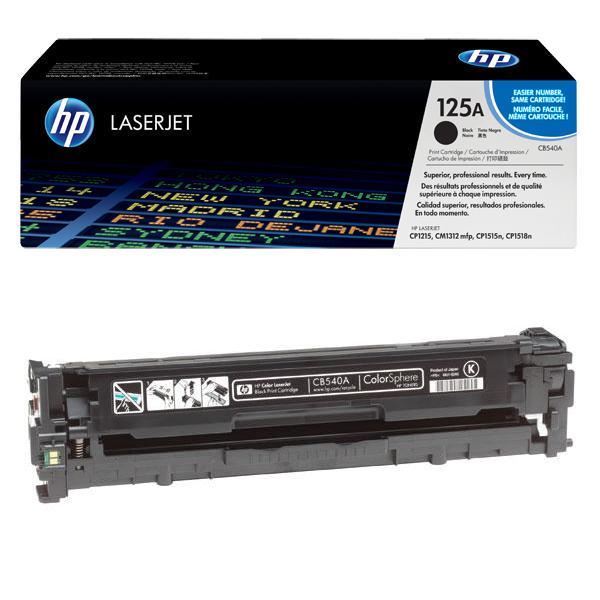 HP 125A Black Toner Cartridge (CB540A)