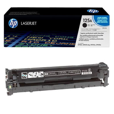 HP 125A Black Toner Cartridge (CB540A)