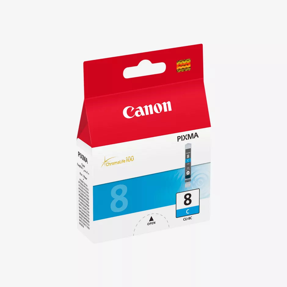 Canon CLI-8C Cyan Dye Ink Cartridge