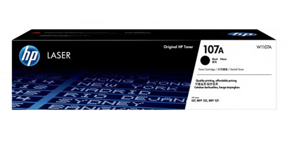 HP 107A Black Toner Cartridge (W1107A)