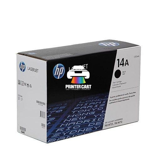 HP 14A Black Original LaserJet Toner Cartridge (CF214A)