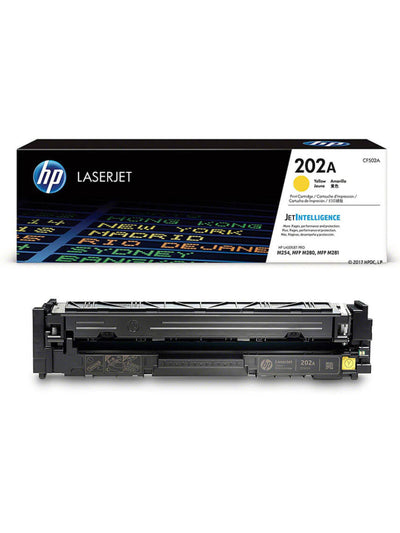 HP 202A Yellow Toner Cartridge (CF502A)