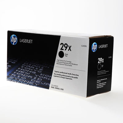 HP 29X Black High-Yield Toner Cartridge (C4129X)