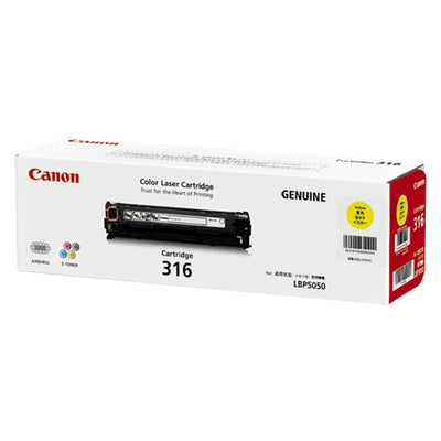 Canon Cartridge 316 Yellow Toner (CRG-316 Y)0