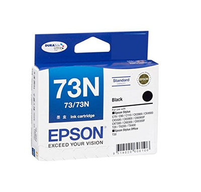 Epson 73N Black Ink Cartridge (T105190)