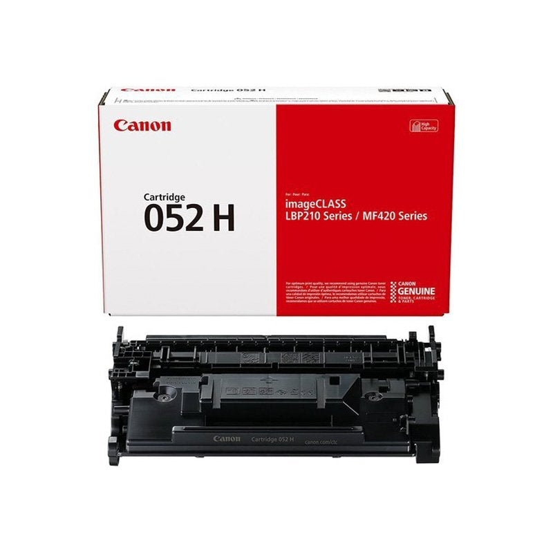 Canon 052H Black High-Yield Toner Cartridge