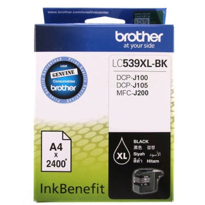Brother LC-539XL BK High-Yield Black Ink Cartridge