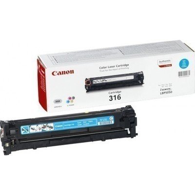 Canon CRG-316 Cyan Toner Cartridge (CRG-316 C / 1979B003AA)