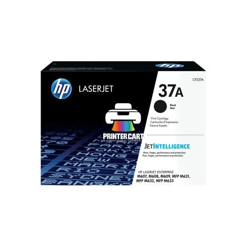 HP 37A Black Original LaserJet Toner Cartridge (CF237A)