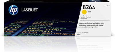HP 826A Yellow Original LaserJet Toner Cartridge (CF312A)