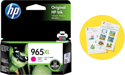 HP 965XL Magenta High-Yield Original Ink Cartridge (3JA82AA)