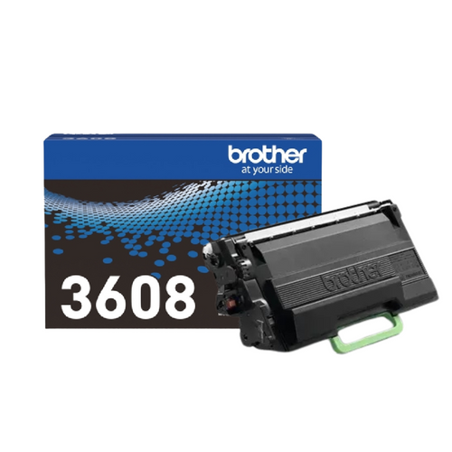Brother TN-3608 High-Yield Black Toner Cartridge