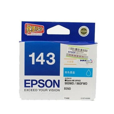 Epson 143 Cyan Ink Cartridge (T1432)