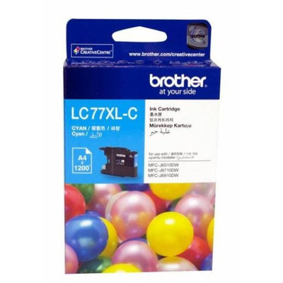 Brother LC-77XL Cyan Ink Cartridge