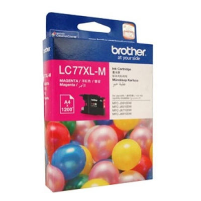 Brother LC-77XL Magenta Ink Cartridge