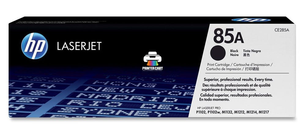 HP 85A Black Original LaserJet Toner Cartridge (CE285A)