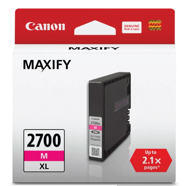 Canon PGI-2700XL Magenta Ink Cartridge (PGI-2700XL M)