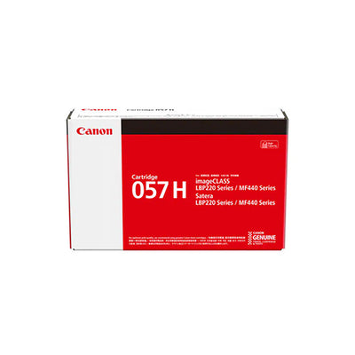 Canon 057H Black High-Yield Toner Cartridge