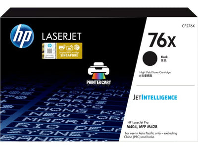 HP 76X High Yield Black Original LaserJet Toner Cartridge (CF276X)