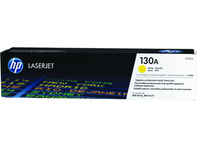 HP 130A Yellow Original LaserJet Toner Cartridge (CF352A)