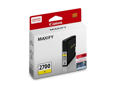 Canon PGI-2700 Yellow Ink Cartridge (PGI-2700 YEL)