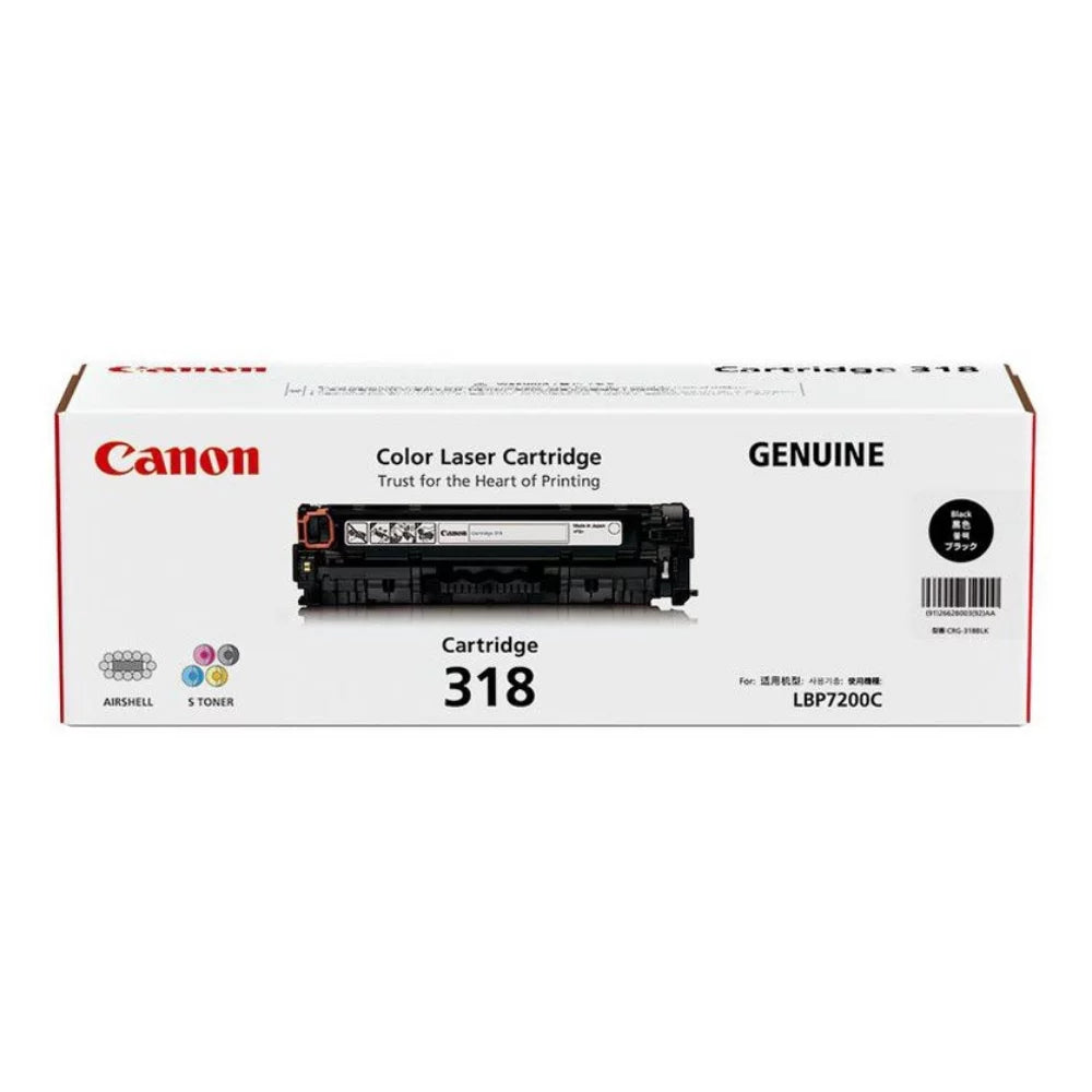 Canon CRG-318 Black Toner Cartridge (CRG-318 B)