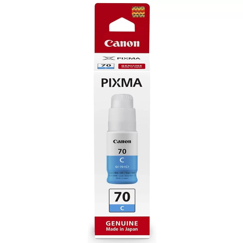 Canon GI-70 Cyan Ink Bottle (GI-70C)